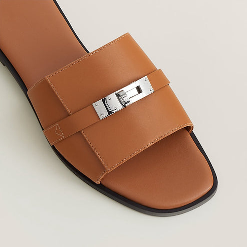 THUNDER SLIDES (BROWN) BY JACKIE