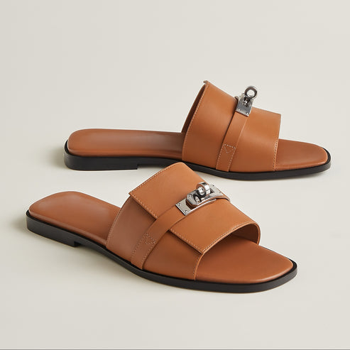 THUNDER SLIDES (BROWN) BY JACKIE